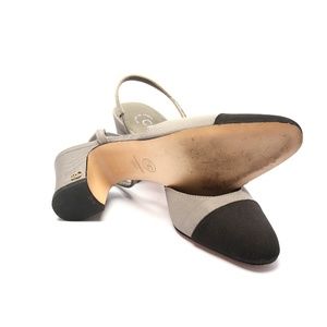 CHANEL Short Heel Shoes Size 36C